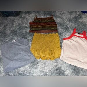 Bundle Of Women Tanks And Bandeau